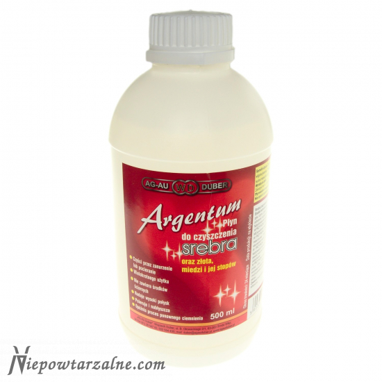 Płyn do czyszczenia biżuterii - Argentum 500 ml
