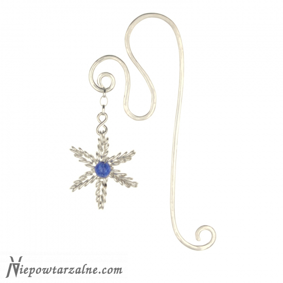 Srebrna zakładka do książki "Blue Star"