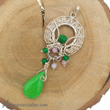 Srebrny wisior "Wiosenne Przebudzenie"