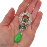 Srebrny wisior "Wiosenne Przebudzenie"