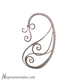 Srebrna nausznica "Fairy Wing"